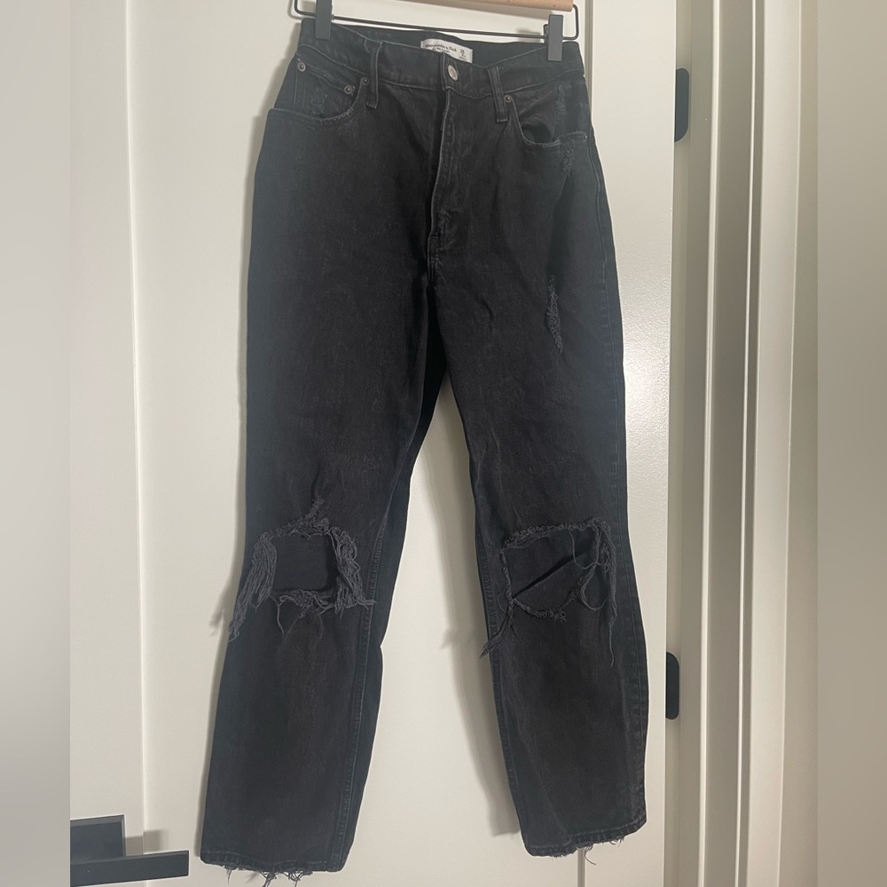 Abercrombie | The 90’s Straight Ultra High Rise | Size 26